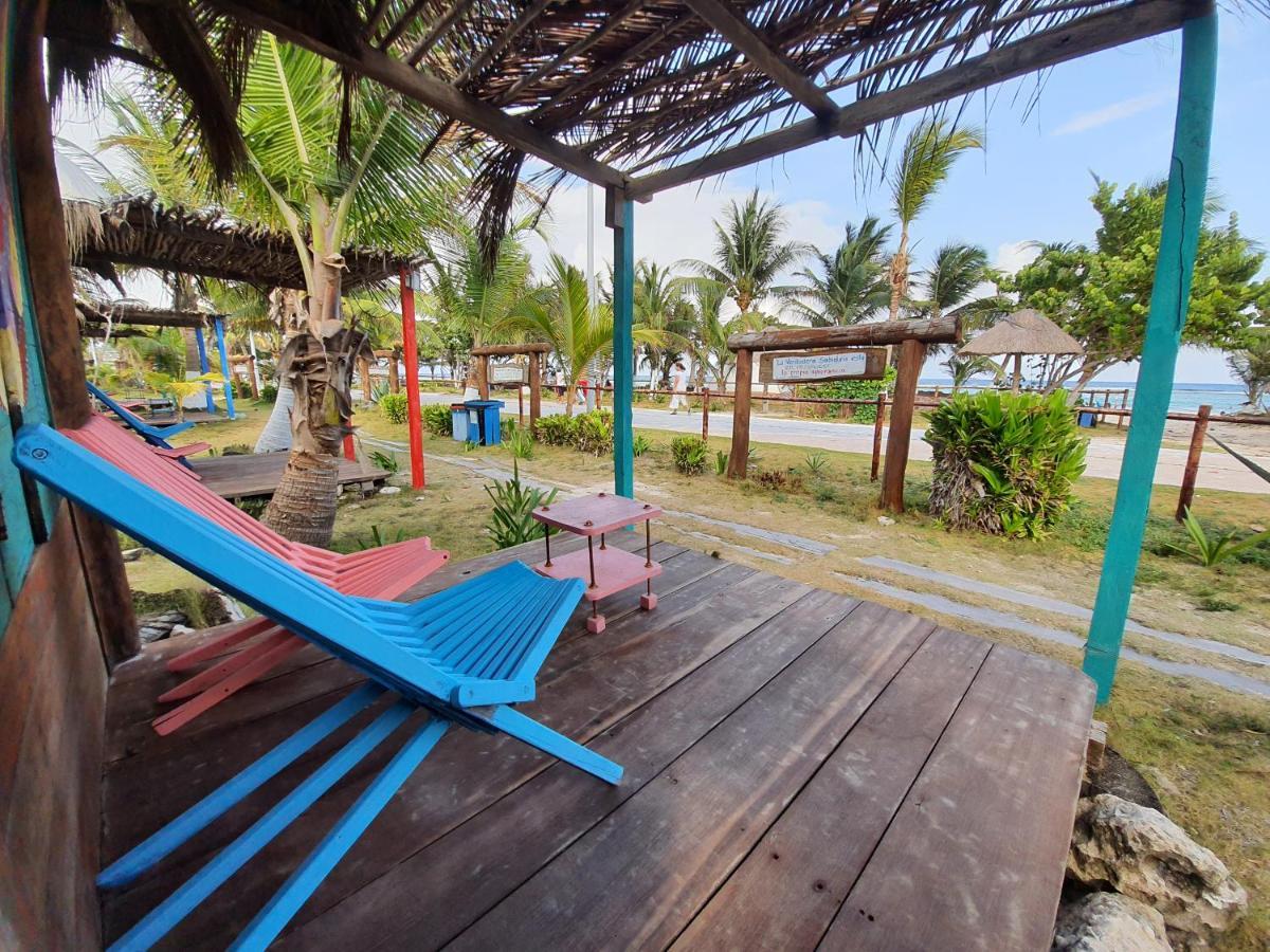 Eco Cabanas Bluekay Mahahual Eksteriør billede