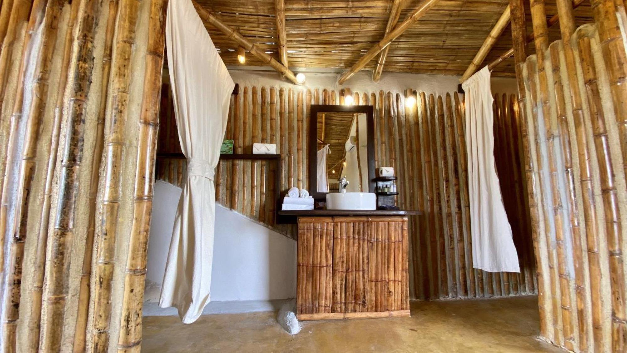 Eco Cabanas Bluekay Mahahual Værelse billede