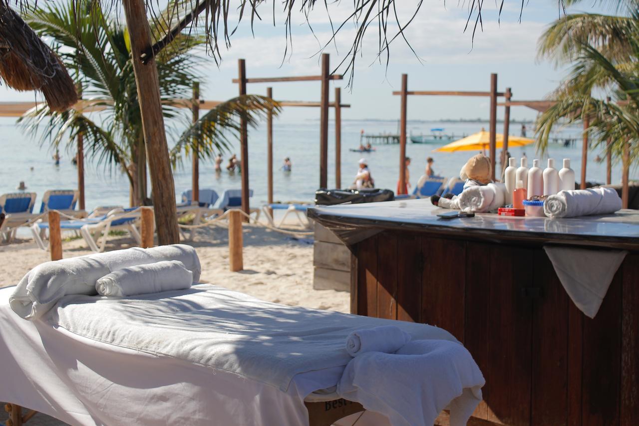 Eco Cabanas Bluekay Mahahual Eksteriør billede